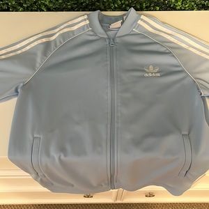 A light blue classic adidas jacket!